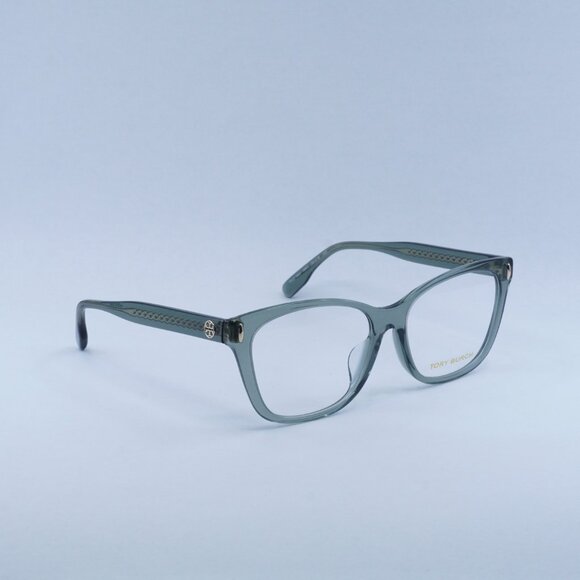 🕶️ New Tory Burch TY2136U 1941 Eyeglasses - Transparent Sage Frame - Picture 7 of 10